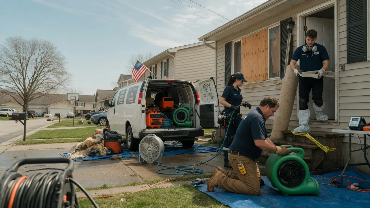 Water Damage Restoration in Hamptonville, NC near me